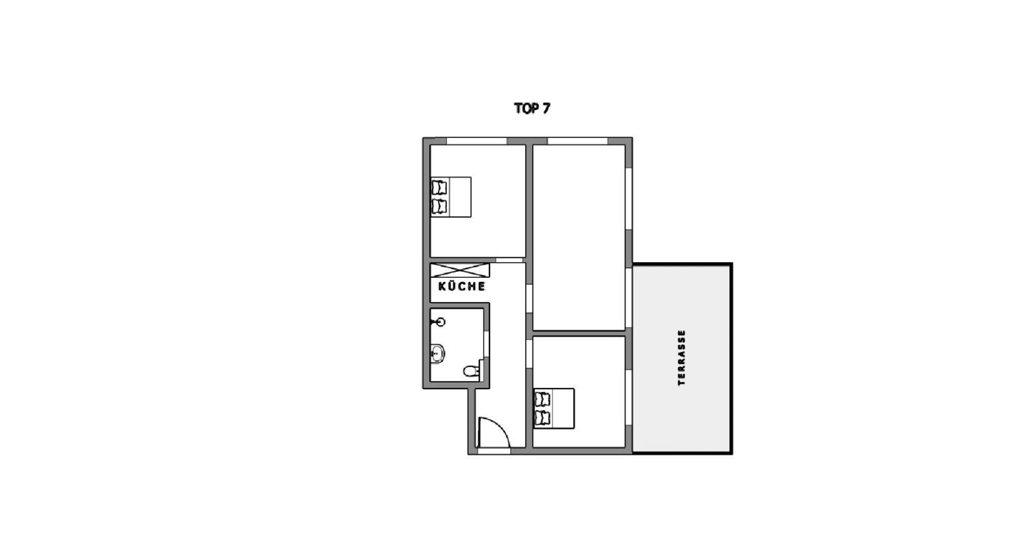Boutique-Apartments Seminarium F5 フィーバーブルン 部屋 写真